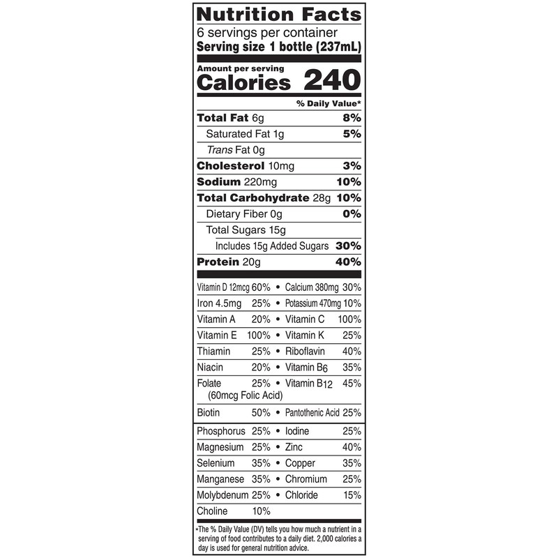 BOOST High Protein Balanced Nutritional Drink, Very Vanilla, 8 Ounce