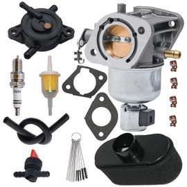 Lanigram 15004-0984 Carburetor Fit For Kawasaki FR651V FS651V FR730V FS730V Engine Mower Carb 15004-0826 15004-0985 15004-0986 15004-0828 15004-0829 With Air Filter