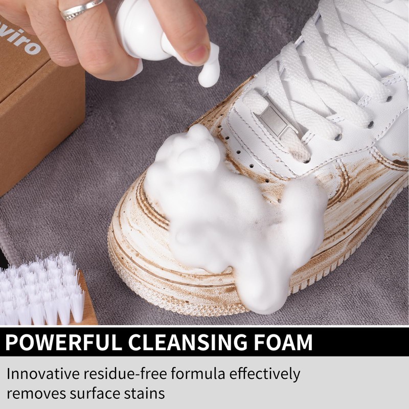Henviro Shoe Cleaner Kit for Sneaker - 8.5 Oz Shoe