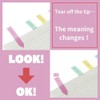 Set of 2 Slim Sticky Notes [Perforated Film, Piri-it Pilit]