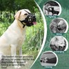 BARKLESS Dog Muzzle, Silicone Basket Muzzle for Small Medium Large