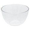 Clear Mini Disposable or Reusable Plastic Bowls for Dips, Desserts,