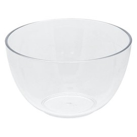 Clear Mini Disposable or Reusable Plastic Bowls for Dips, Desserts, Appetizers, Ice Cream, Truffle, or Candy (6-ct. Packs)