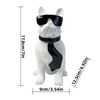Resin French Bulldog Statue - Dog Art Resin Figurine |