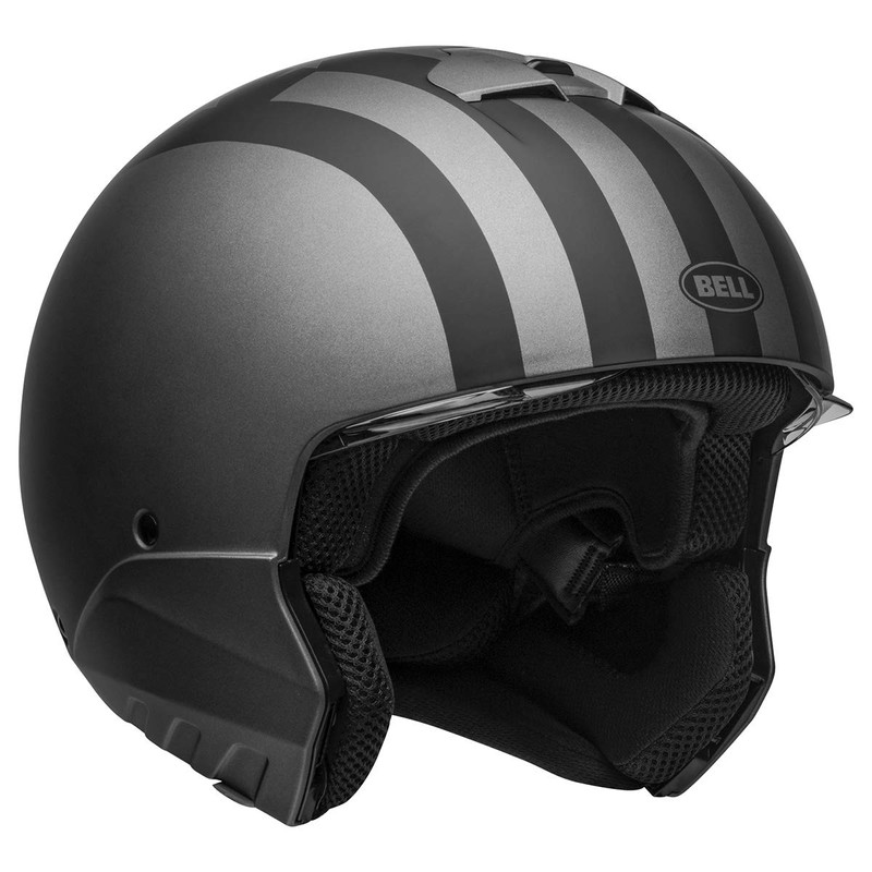 BELL Broozer Helmet (Free Ride Matte Gray/Black - Small)