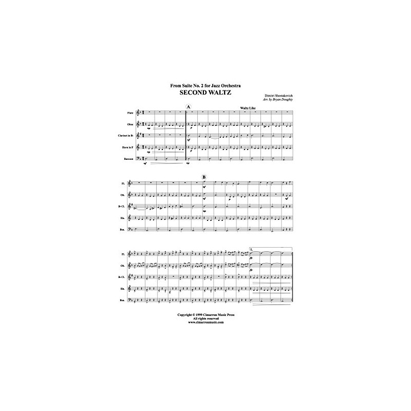 Second Waltz from Jazz Suite No. 2