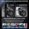Bicycle Alarm System with Remote Control, 113 dB Motorcycle Alarm