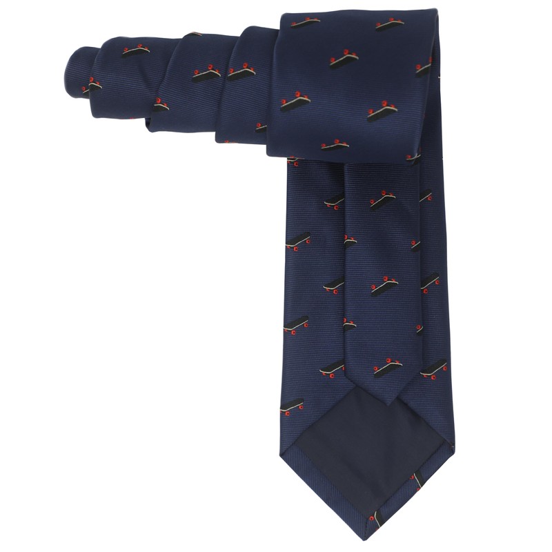 MENDEPOT - Corbata de monopatín con caja de regalo, diseño