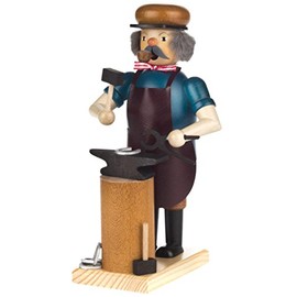 Dregeno Seiffen 16.5 – Original Erzgebirgische Handmade, Festive Christmas Decoration Incense Smoker