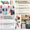 Self Imagined Vision Board Kit and App - Black &