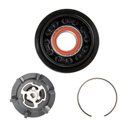 Torchbeam 98394 AC Compressor Clutch Kit Fit for E350 2006-2011 2014, C300 2008-2012, E320 2002-2006, GLK350 2010-2012, C230 2002 2006-2007, E350 2013 3.5L, Replace 639827, 140196NEW, 813157, 813173