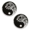 2 Pieces Buddhist Zen Tree of Yin and Yang Taiji