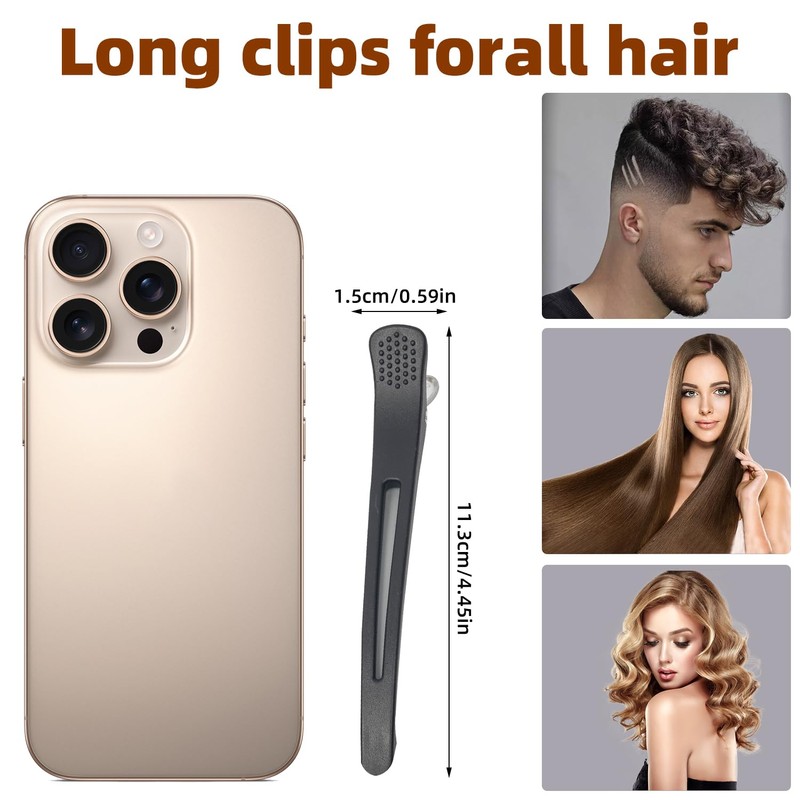 hair separating clips (duckbill clip-16pcs)