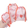 Miffy Strawberry & Tulip Drawstring Bag, Pink