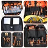 Backpack Tool Bag - LOKASS Tool Backpack Heavy Duty Tool