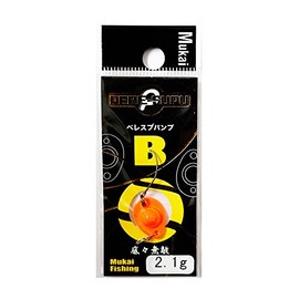 Mukai BB-5 Spoon Peresp Bump 2.1g Orange Chart Lure