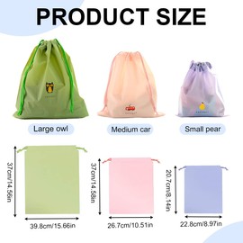 AYVRUOP Waterproof bag, waterproof bag, pack bag set, pack bag travel, pack sack drawstring, bag backpack, pack bag for suitcase, cosmetics, 3 pieces, bronze