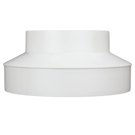 Fantronix Round Ducting Reducer 200mm to 150mm - 8 to 6 inch Duct Pipe Reduction Connector for Extractor Fans, Cooker Hood and Ventilation Units