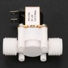 FPD-270A G1/2" NC Normally Closed Solenoid Water Valve, Plastic Solenoid