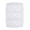 Richell 30 Subdivided Freezing Finger Food Tray, Circle, 4) 1.0