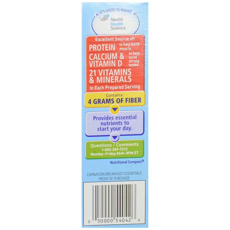 Carnation Breakfast Essentials Light Start Powder Drink Mix, Rich Milk