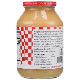 Eden Foods, Applesauce Organic, 25 Ounce