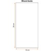 Italpak 50pcs Clear Envelopes Clear Food Bags for Dots Bags