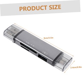 DOITOOL Multi-Function Card Reader USB c Memory Card Adapter OTG Adapter for Phone Tablet