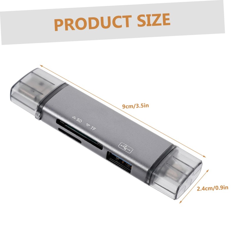 DOITOOL Multi-Function Card Reader USB c Memory Card Adapter OTG