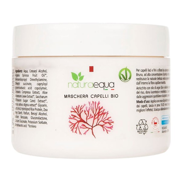 naturaequa Restructuring Brown Seaweed Hair Mask, 250 ml