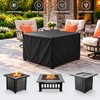 Square Fire Pit Cover for Outdoor Protection – Waterproof Outdoor