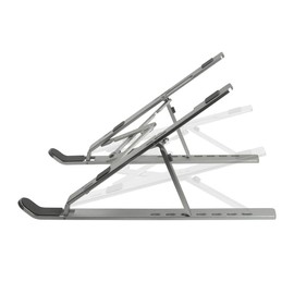LogiLink AA0134 Notebook Stand Foldable for 10-16" Notebooks and Tablets Silver