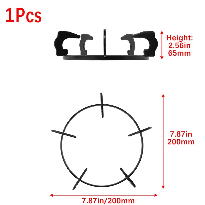 Risbay Cast Iron Gas Stove Wok Rack Wok Stand Support