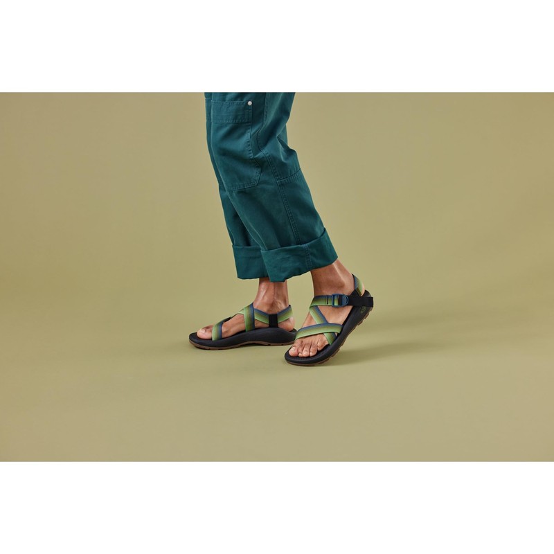 Chaco Men's Z/1 Cloud Sandal, Solid Black, 11 Wide