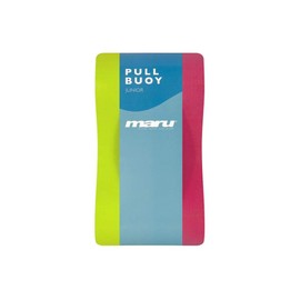 Maru Swimming Pull Buoy Float, Adults and Kids, Swimming Aid Equipment for Stength Training, Pool use, Made of Foam, Leg Float, Provides Comfort and Buoyancy (Pink/Lime, Youth)