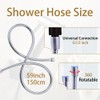 Replacement for Grohe 28143000 26994000 Metal Longlife Shower Hose, 59"