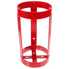 HOMSFOU Metal Holder Stand Extinguisher Base for Office Easy Installation and Compatible with Fire Extinguishers Support for Safety