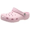 Crocs Unisex Children's Classic Clog T Wooden Shoes, Ballerina Pink