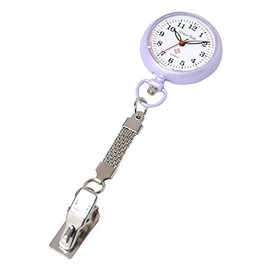 Fuji ナースウォッチ（クリップ付き） ラベンダー