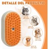 2PCS Steamy Cat Brush,cepillo De Vapor Para Gatos, Cepillo De