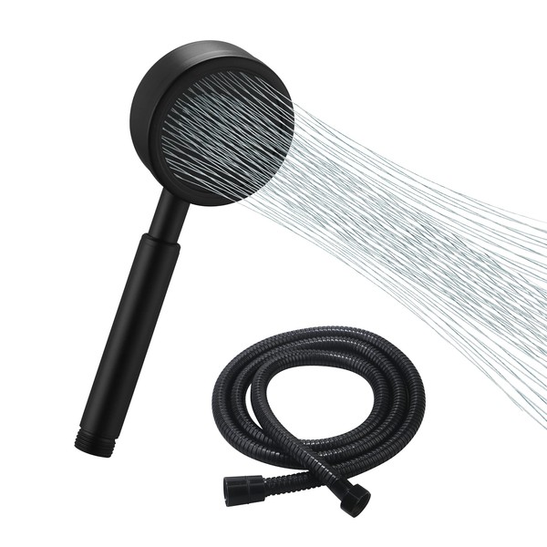 All Metal Handheld Shower Head with Filter SUS304 Stainless Steel