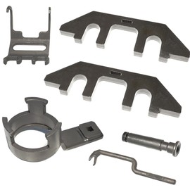 303-1655 303-1633 Camshaft Alignment Tool Vibration Damper Pulley Holder Compatible with Ford 3.5L EcoBoost V6 Upgraded F-150 Lincoln Navigator Roller Rocker Follower Remove Install Timing Tool Kit
