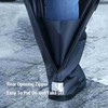 High Tube PVC Waterproof Shoe Covers Reusable Rain Boot Shoe