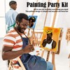 Nuberlic Date Night Sip and Paint Kit for Adults Pre