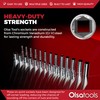 Olsa Tools Metric Socket Set (14pc) | 1/4-Inch Drive |