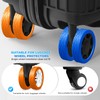 DGMDGS 16 Pack Upgrade Luggage Wheel Covers, Silicone Protective Cover