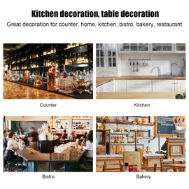 Cute Fat Chef Sculpture Resin Chef Statue Decoration Craft for Counter, Home, Kitchen