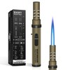 Camping Torch Lighter, Windproof Bright Fire Lighter with Safety Lock,