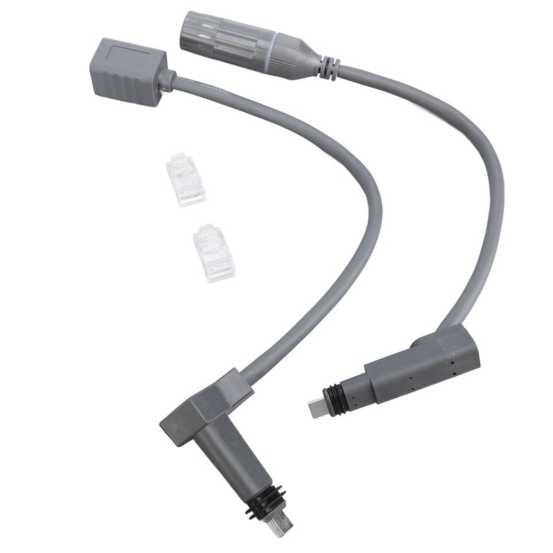 SPX Plug to RJ45 Adapter 1200Mbps Transmission Speed Rectangular Satellite