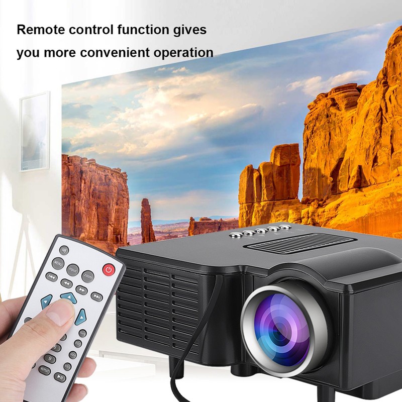Mini LED Digital Home Theatre Full HD Projector with Remote
